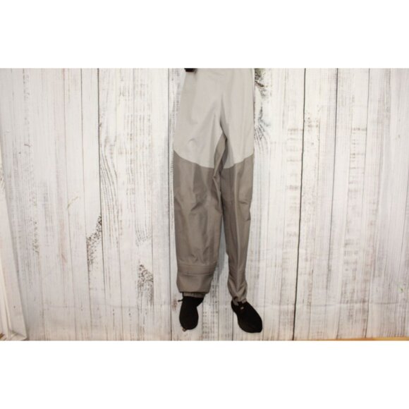 LL Bean Kennebec Stockingfoot Waders with Super Seam Gray Size Large - Picture 6 of 8